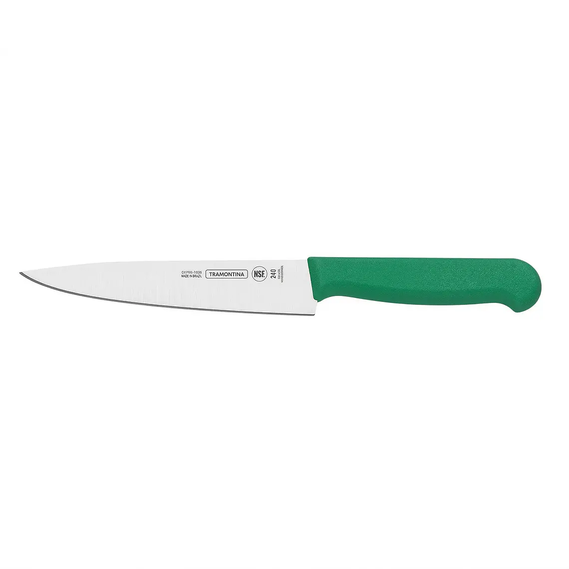 CUCHILLO CARNICERO MANGO VERDE 10