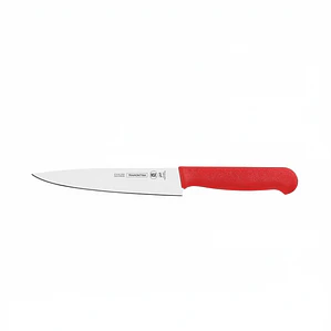 CUCHILLO CARNICERO MANGO ROJO 8