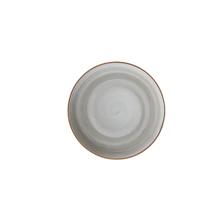 PLATO TENDIDO COUPE ARTISAN GRIS 17.7 CM