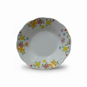 PLATO TENDIDO LOZA DECORADO 9