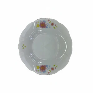 PLATO HONDO LOZA DECORADO 9