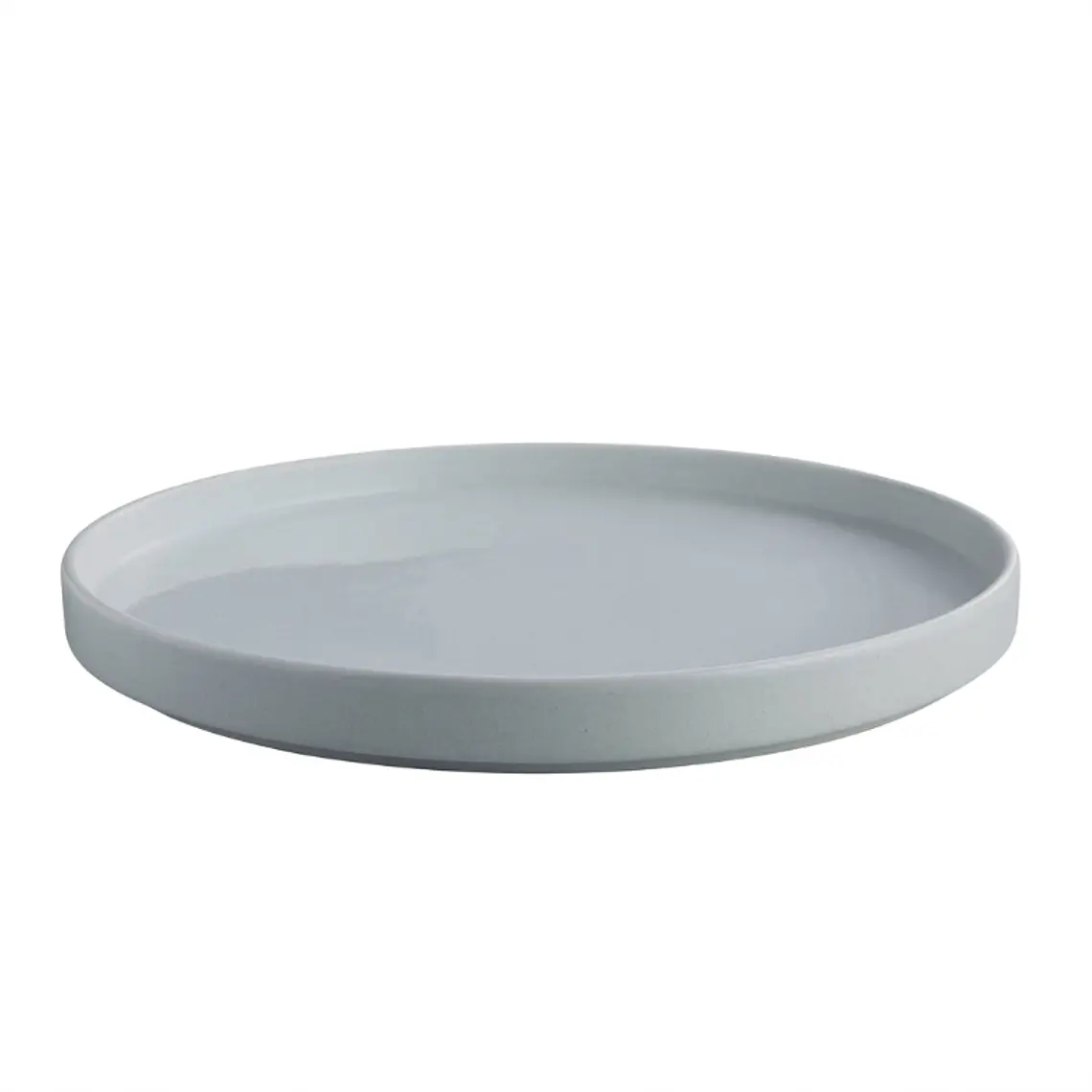 PLATO TENDIDO RUSTICO BLANCO 20.4 CM 1