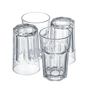 JUEGO DE 4 VASOS LISO LISBOA BEBIDAS 281 ML