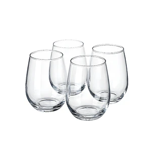 JUEGO DE 4 VASOS SICILIA ROCKS 384 ML