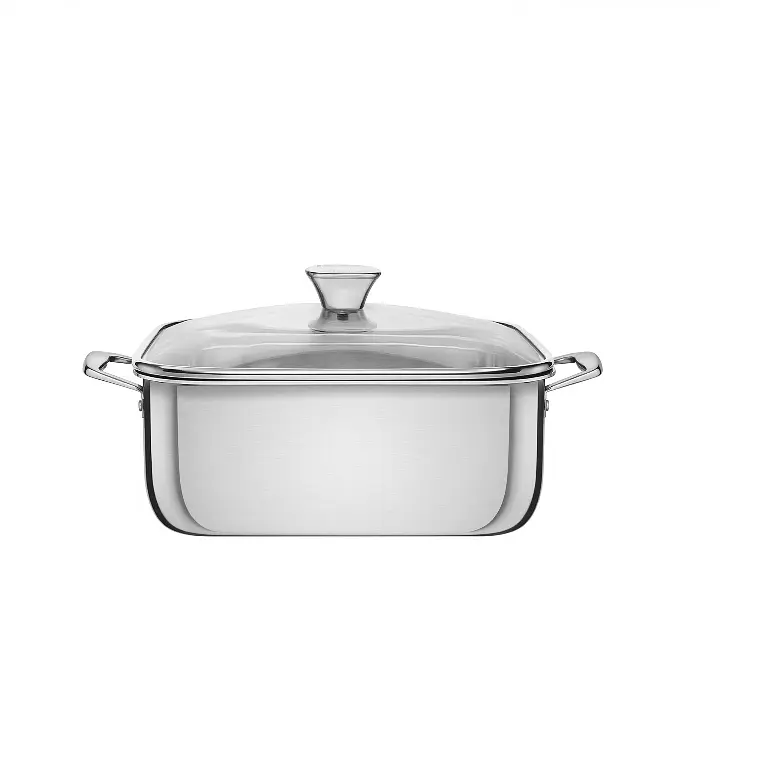 OLLA CUADRADA GRANO 26 CM CAPACIDAD 7.3 L 1