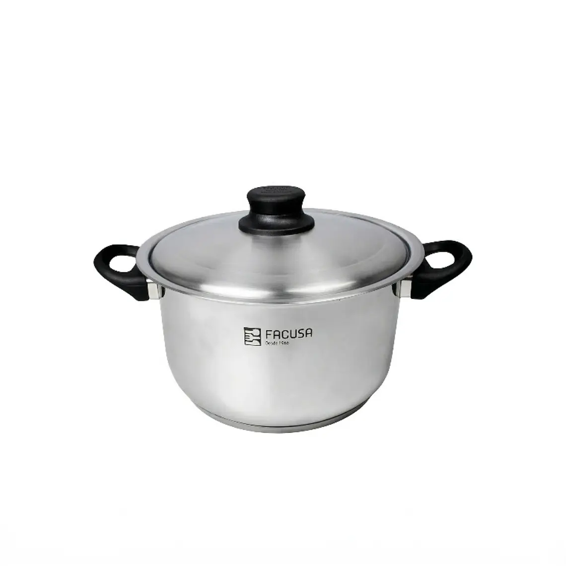 OLLA CLASICA ACERO INOXIDABLE DIAMETRO 22 CM 1