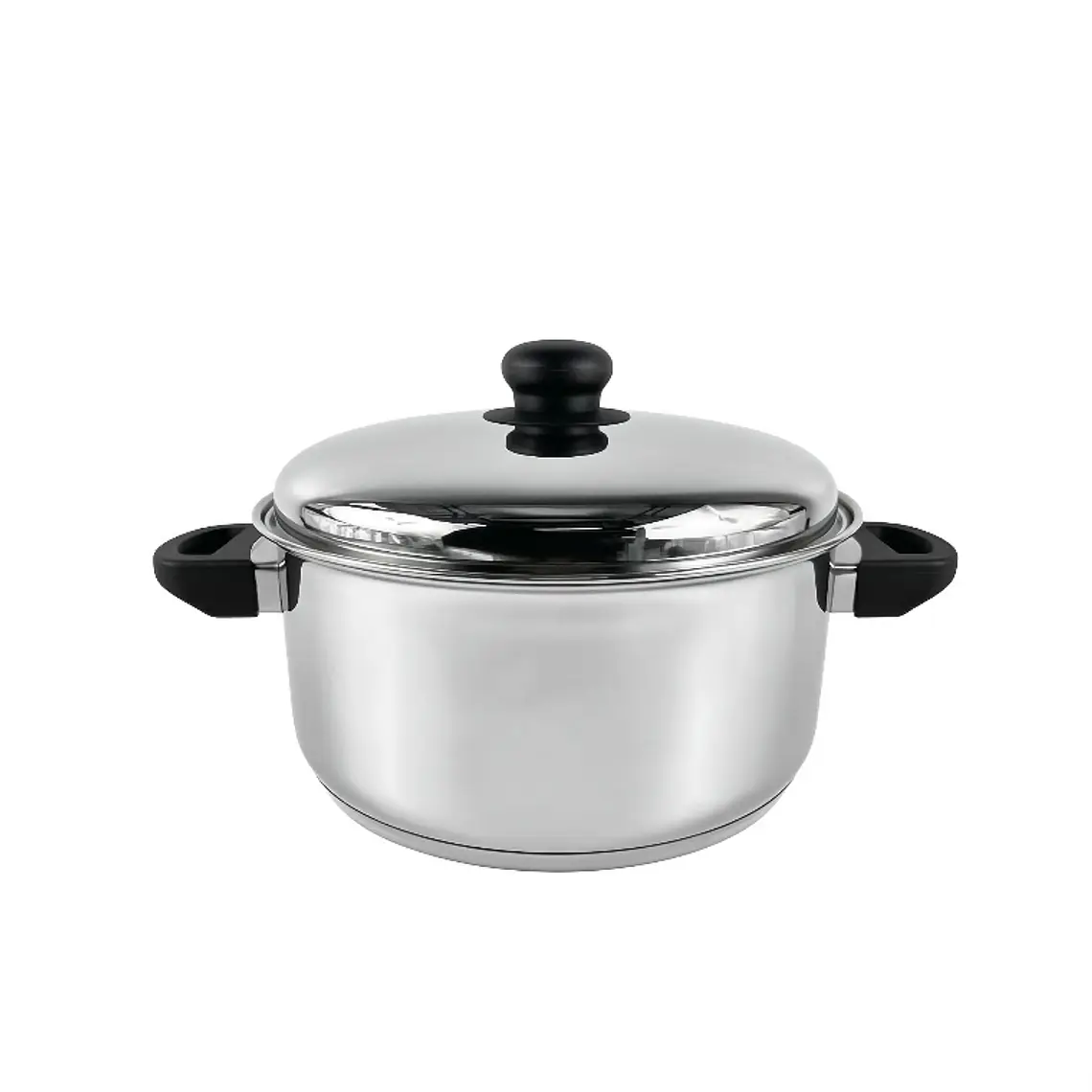 OLLA ACERO INOXIDABLE REGENT CON TAPA METAL 24 CM CAPACIDAD 5 L 1