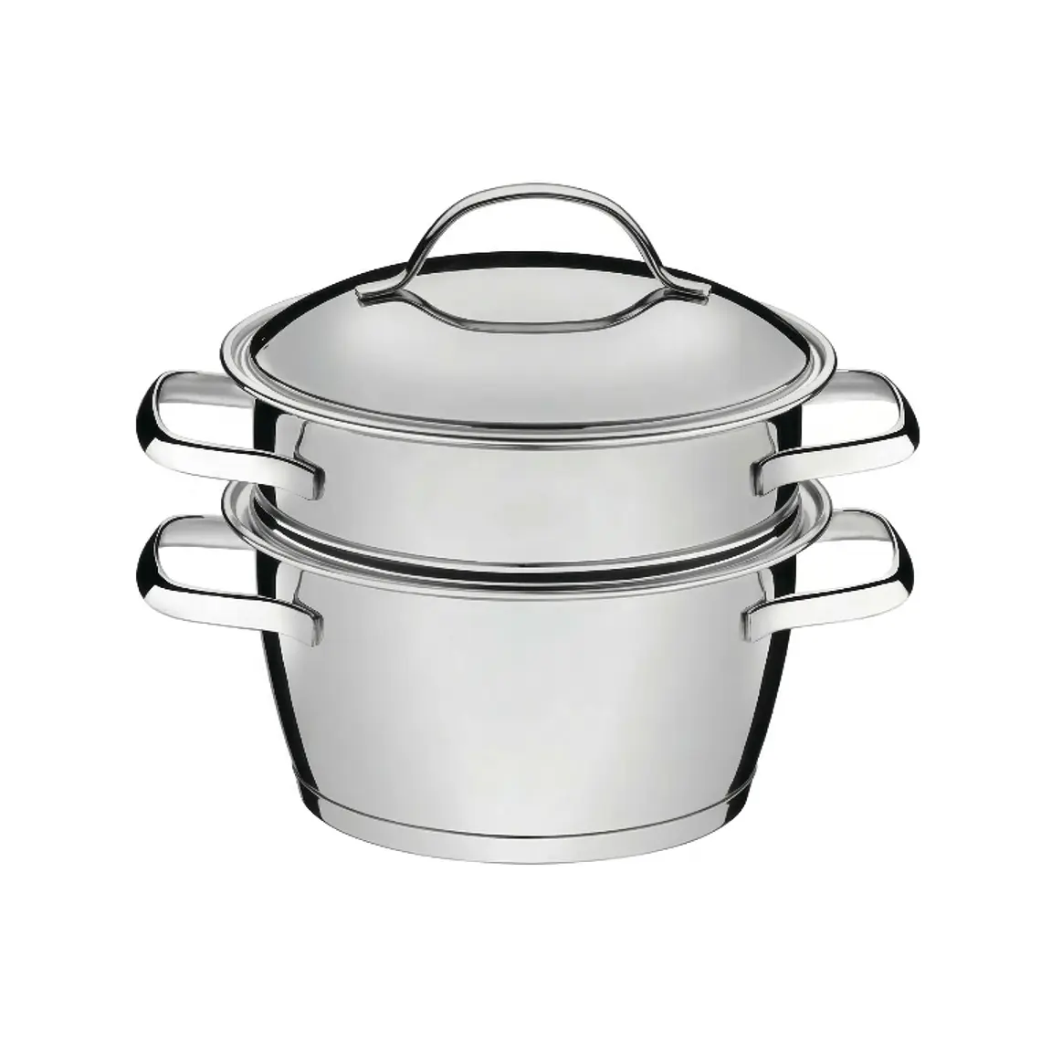 JUEGO DE 2 OLLA VAPORERA ALLEGRA 16 CM DE 1.5/1.7 L 1