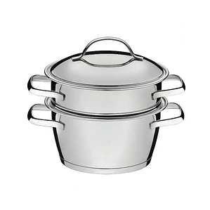 JUEGO DE 2 OLLA VAPORERA ALLEGRA 16 CM DE 1.5/1.7 L