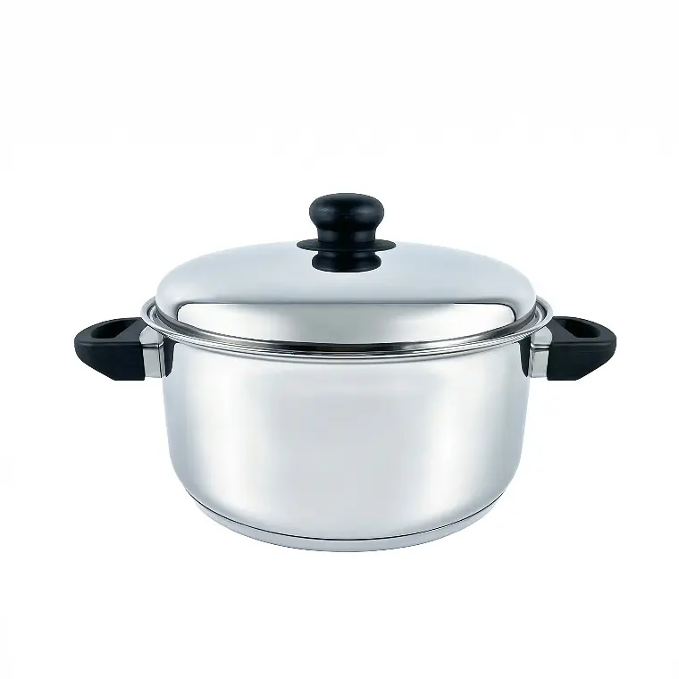 OLLA ACERO INOXIDABLE REGENT CON TAPA METAL 26 CM CAPACIDAD 6.5 L 1