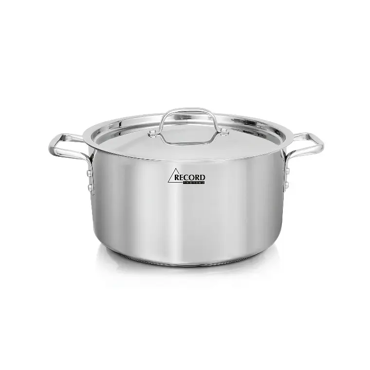 OLLA ACERO INOXIDABLE PROFESSIONAL FONDO DIFUSOR TAPA ACACERO 22 CM 1