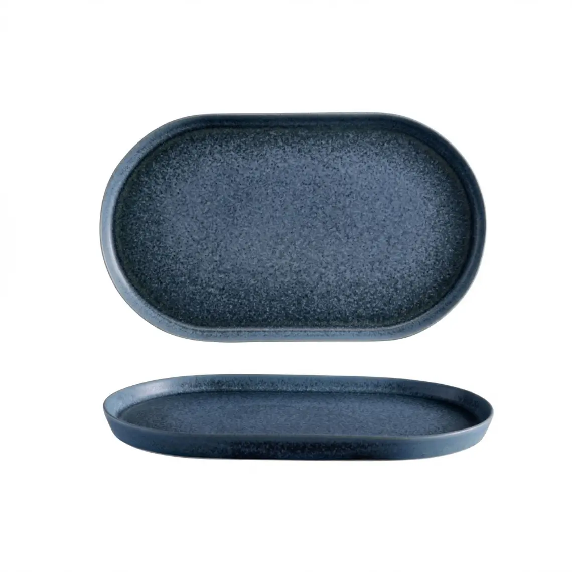 BANDEJA AZUL ENVEJECIDO 35.2 X 20.9 CM 1