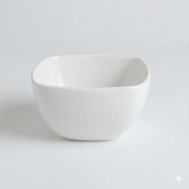 BOWL CUADR ACTUALITE BLANCO 267 ML 1