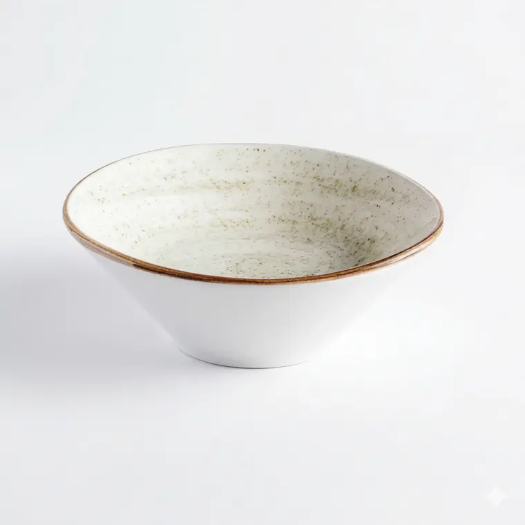 BOWL INCLINADO ARTISAN BEIGE 790 ML 1
