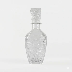 LICORERA TRAPECIO TRANSPARENTE 800 ML