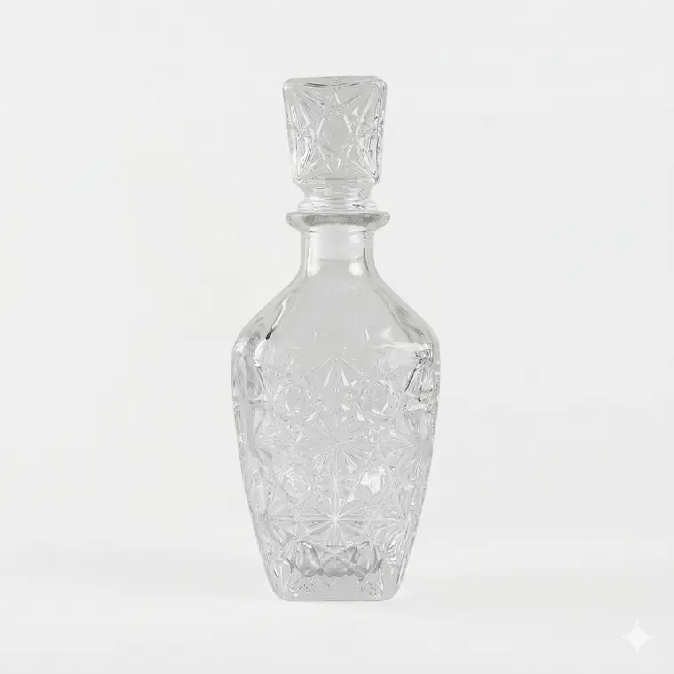 LICORERA TRAPECIO TRANSPARENTE 800 ML 1