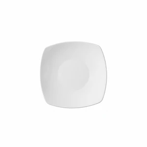 PLATO TENDIDO CUADRADO ACTUALITE BLANCO TAMAÑO 17.6 X 17.6 CM