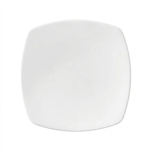PLATO TENDIDO CUADRADO ACTUALITE BLANCO 27.5 CM