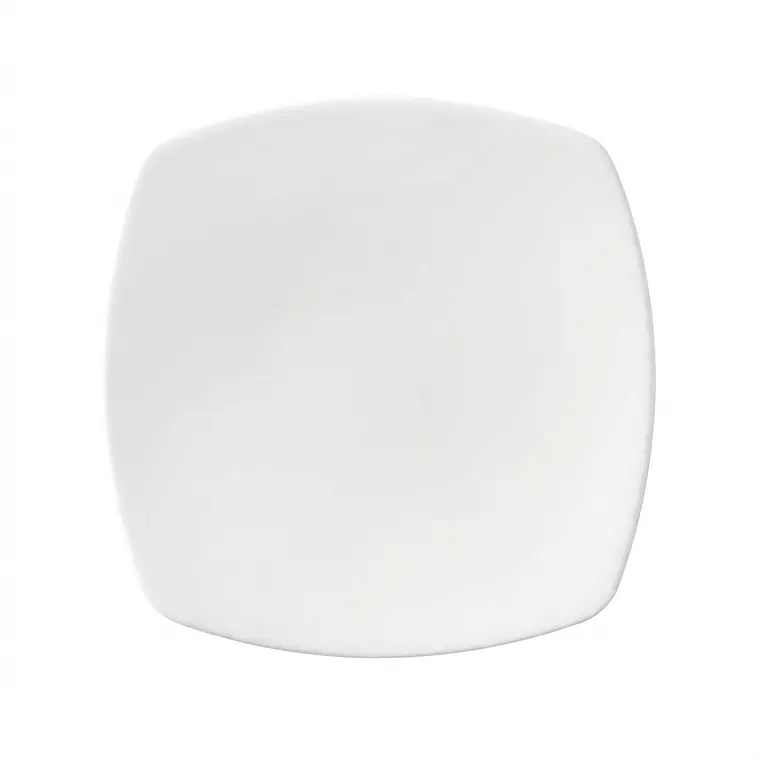 PLATO TENDIDO CUADRADO ACTUALITE BLANCO 27.5 CM 1