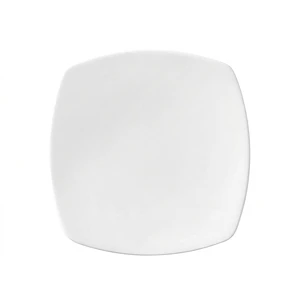 PLATO TENDIDO CUADRADO ACTUALITE BLANCO 20.5 CM