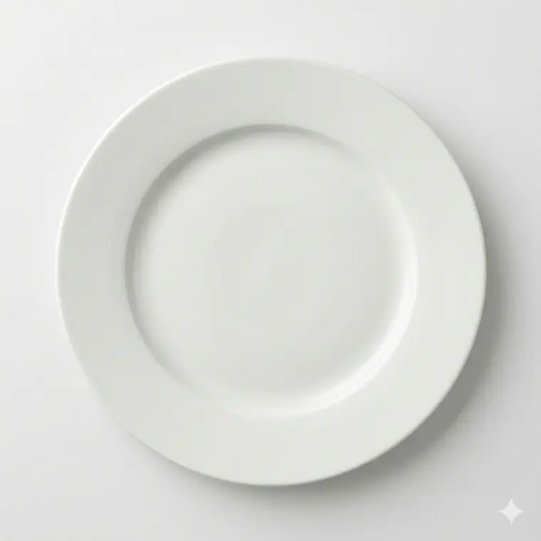 PLATO PAN ACTUALITE BLANCO 18.4 CM 1