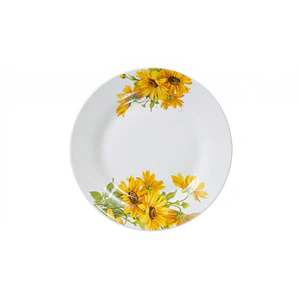 PLATO TENDIDO LOZA DECORADO 9