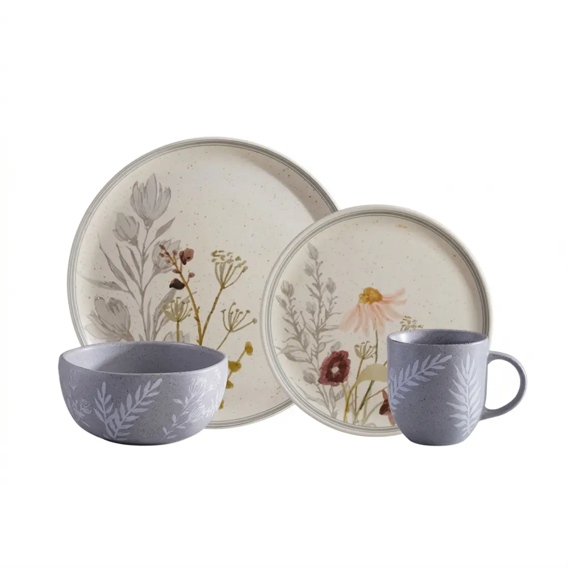 JUEGO DE 16 VAJILLA ANASTASIA 04 DE CADA UNO 1