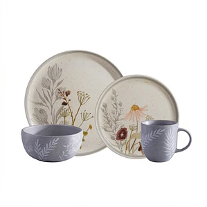 JUEGO DE 16 VAJILLA ANASTASIA 04 DE CADA UNO