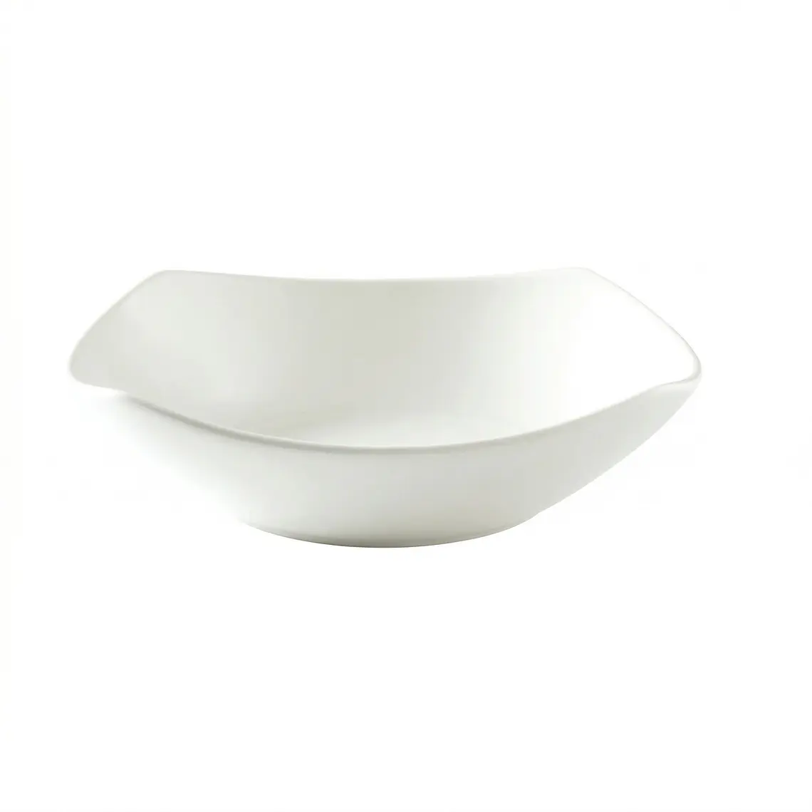 PLATO HONDO CAZ CUADRADA BLOCK BLANCO 622 ML 1