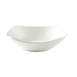 PLATO HONDO CAZ CUADRADA BLOCK BLANCO 622 ML