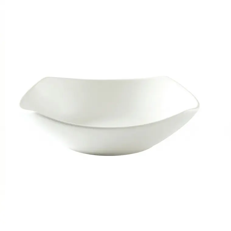 PLATO HONDO CAZ CUADRADA BLOCK BLANCO 622 ML 1