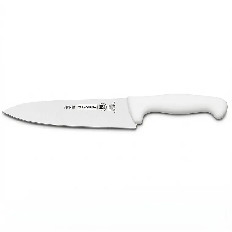 CUCHILLO CARNICERO MANGO BLANCO 12
