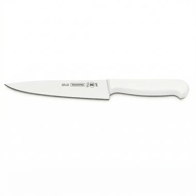 CUCHILLO CARNICERO MANGO BLANCO 6