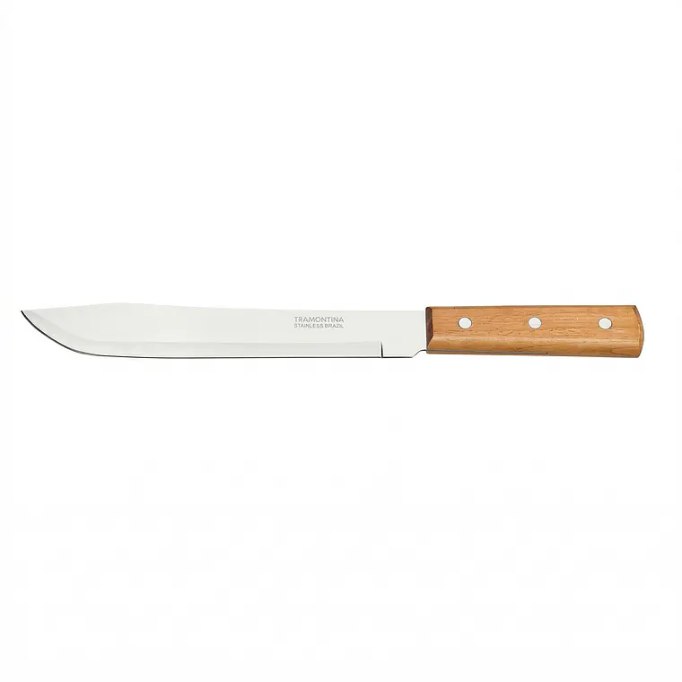 CUCHILLO COCINA MANGO DE MADERA 1