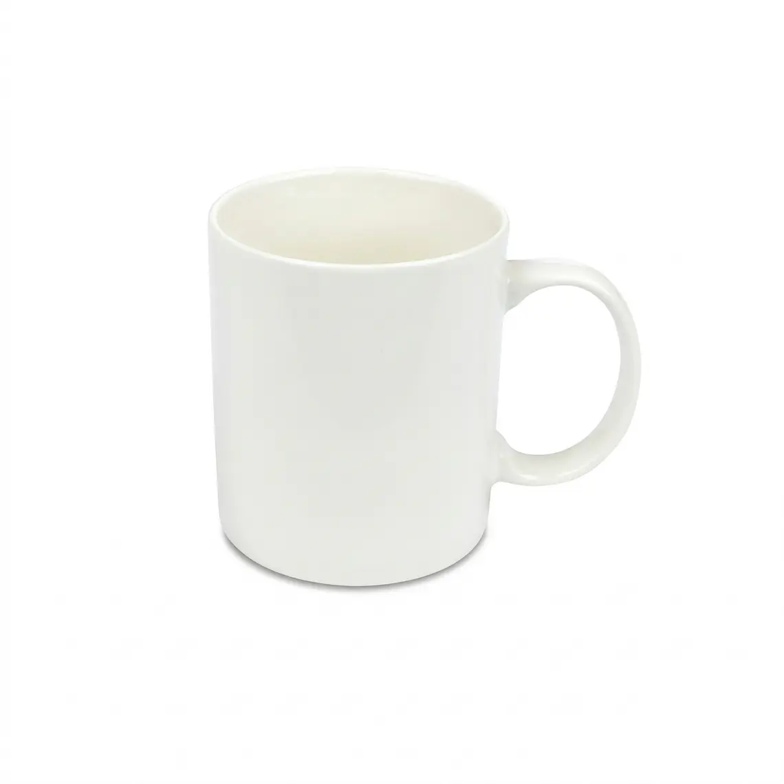 JARRO RECTO LOZA BLANCO 325 ML 1