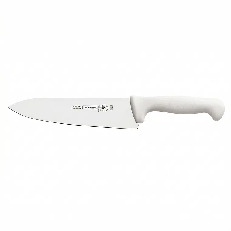 CUCHILLO CARNICERO MANGO BLANCO 14