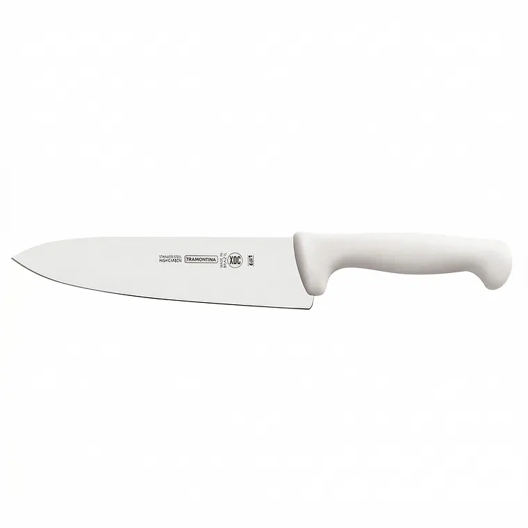 CUCHILLO CARNICERO PROFESIONAL MANGO BLANCO 10