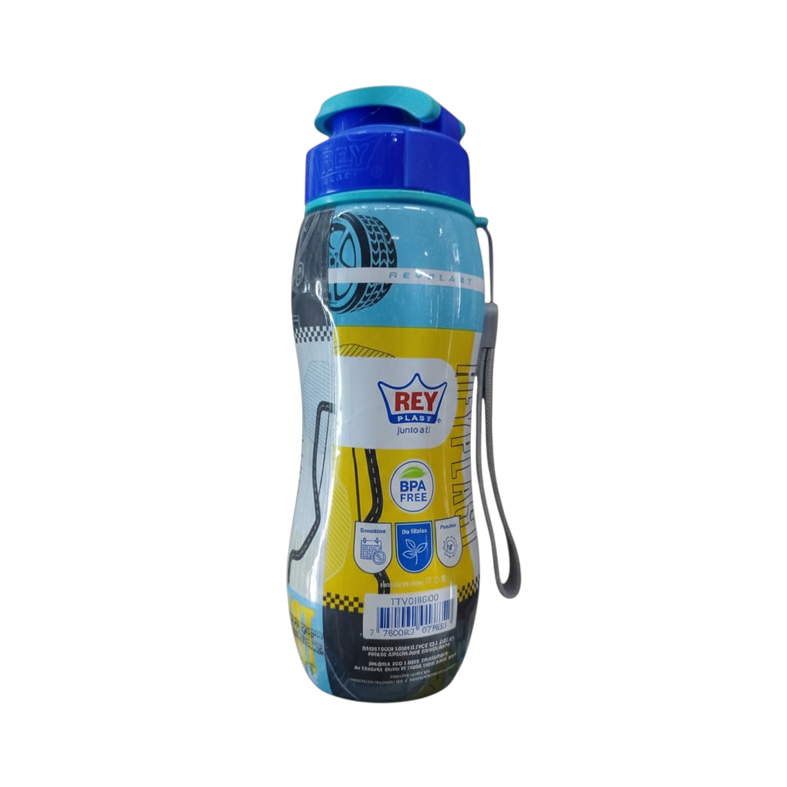 TOMATODO HERMÉTICO DECORADO MASCULINO 600 ML 1