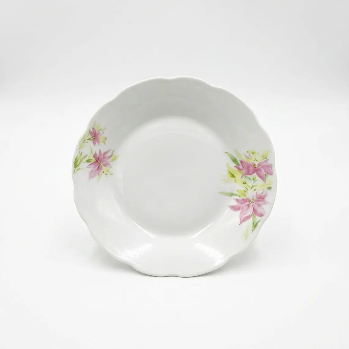 PLATO TENDIDO LOZA DECORADO 9