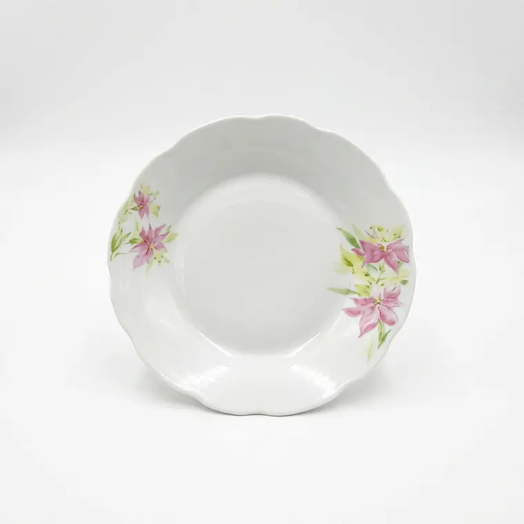 PLATO TENDIDO LOZA DECORADO 9