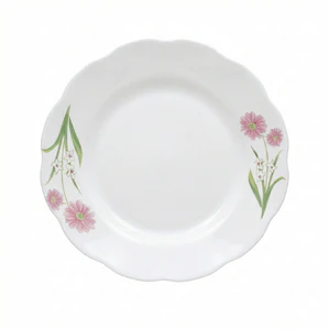 PLATO TENDIDO LOZA DECORADO 9