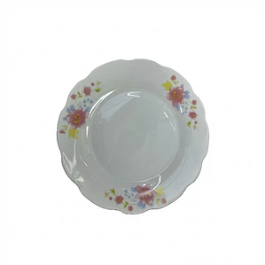 PLATO TENDIDO LOZA DECORADO 9