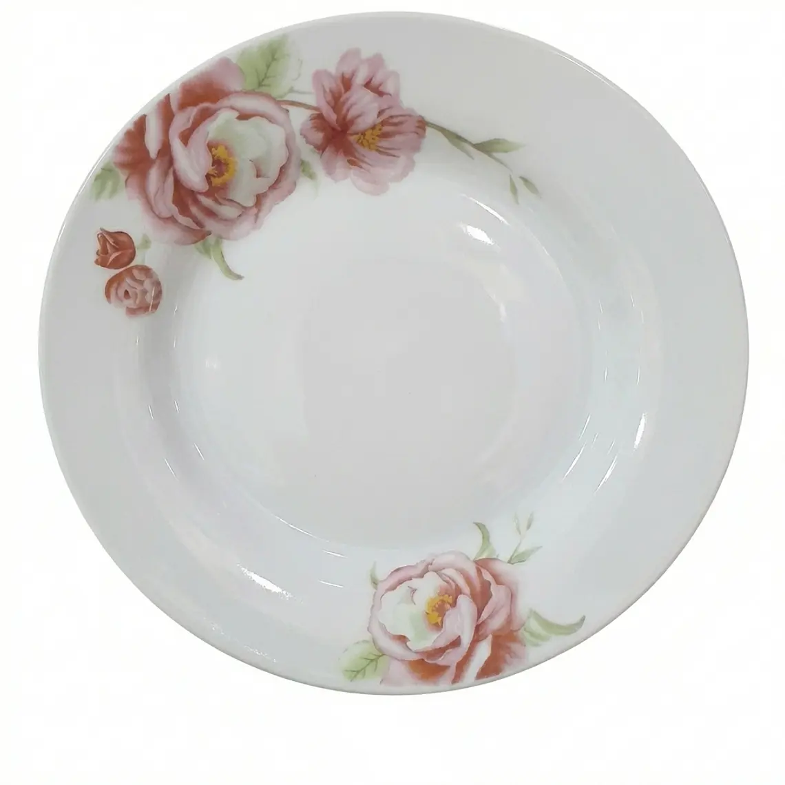 PLATO TENDIDO LOZA DECORADO 9