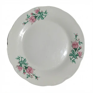 PLATO TENDIDO LOZA MODELO CLAVEL 9