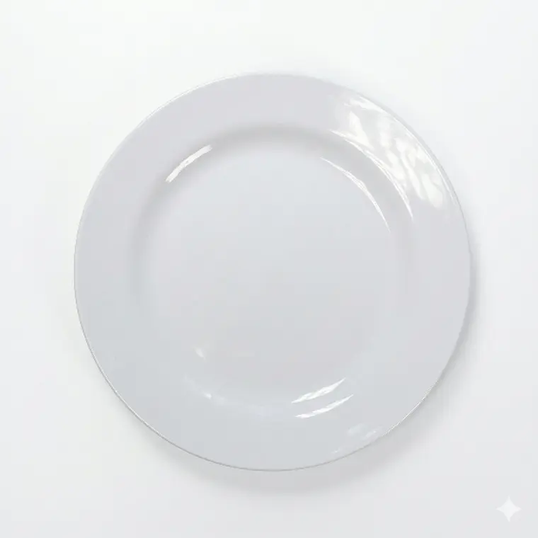 PLATO TENDIDO MELAMINE 10
