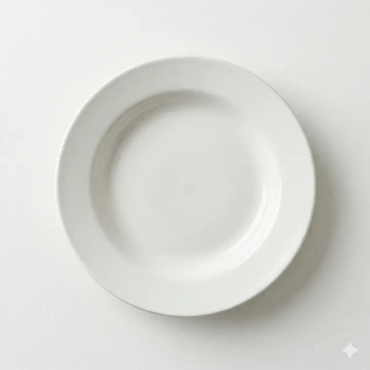 PLATO TENDIDO MELAMINE 6