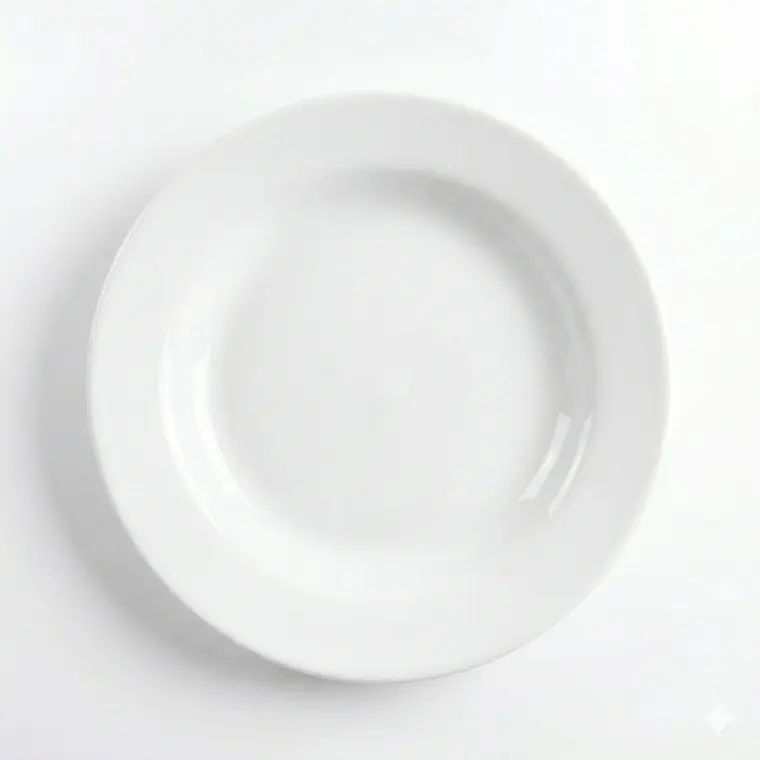 PLATO TENDIDO CLARITY MELAMINE 10
