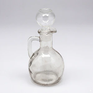 GARRAFITA DE VIDRIO CON TAPA