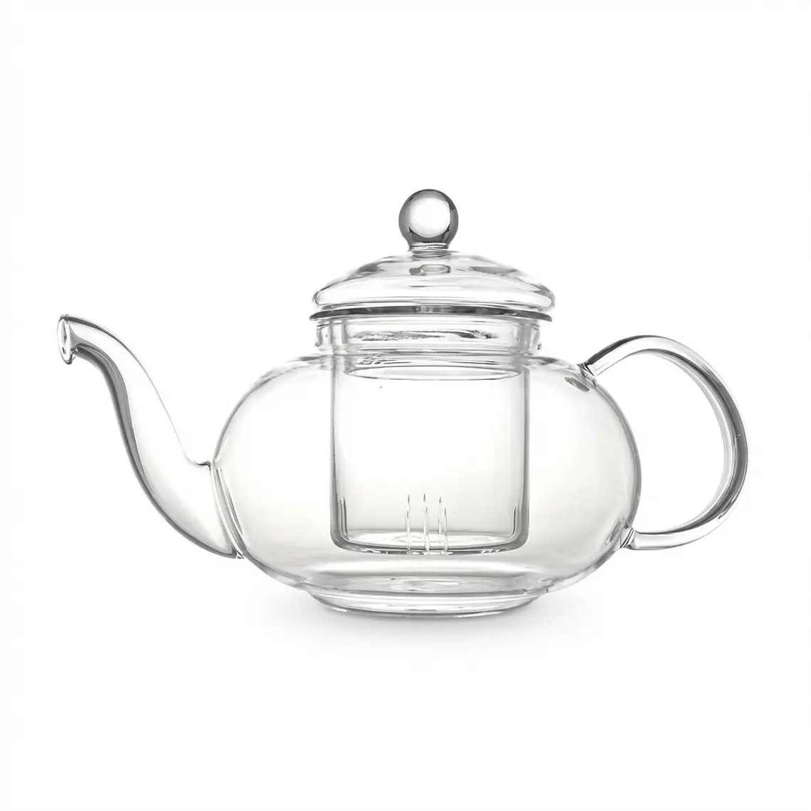 TETERA VIDRIO BOROSILICATO CON FILTRO 1.1 L 1