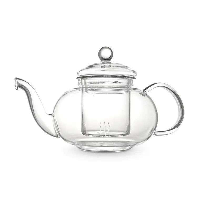 TETERA VIDRIO BOROSILICATO CON FILTRO 1.1 L 1